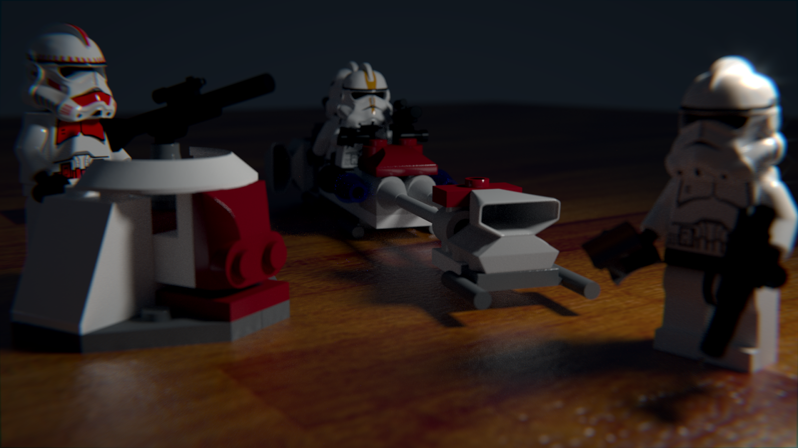 Lego Star Wars Blender Render