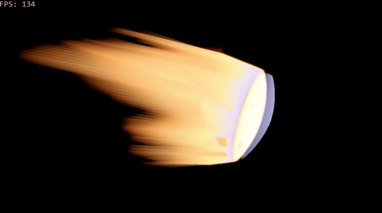 Reentry effect from in side view plasma only